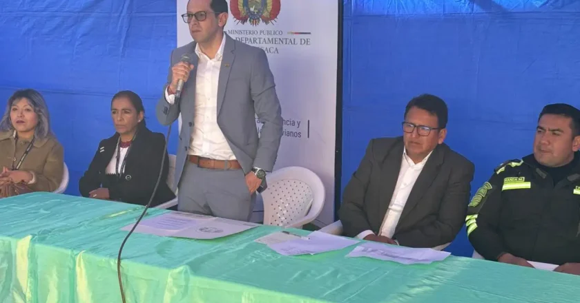 Fiscalía de Chuquisaca impulsa jornada de descongestionamiento carcelario en el penal de San Roque
