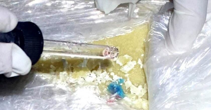 Aprehenden a pasajero con más de 10 kilos de pasta base de cocaína en la ruta Oruro–Uyuni