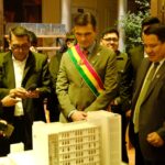 Fiscal General presenta maqueta del nuevo edificio de la Fiscalía Departamental de Oruro y del IDIF